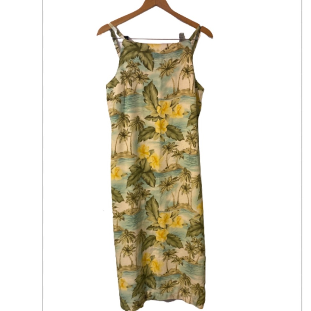 Tommy Bahama Silk Hawaiian Dress